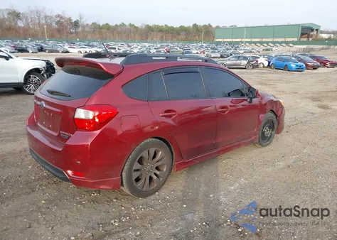2012 Subaru Impreza 2.0I Sport Limited from USA, damaged, VIN JF1GPAR64CH202651